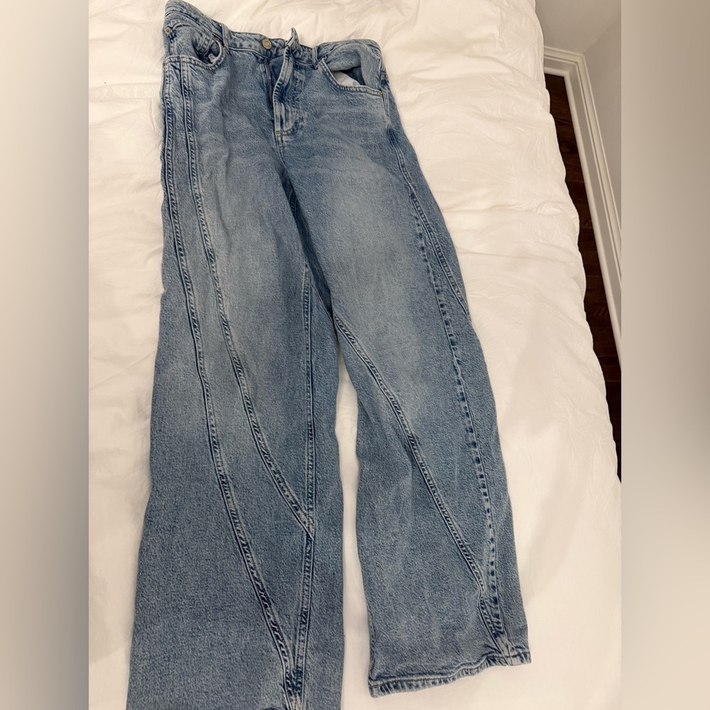 Rails Light Blue straight leg jeans